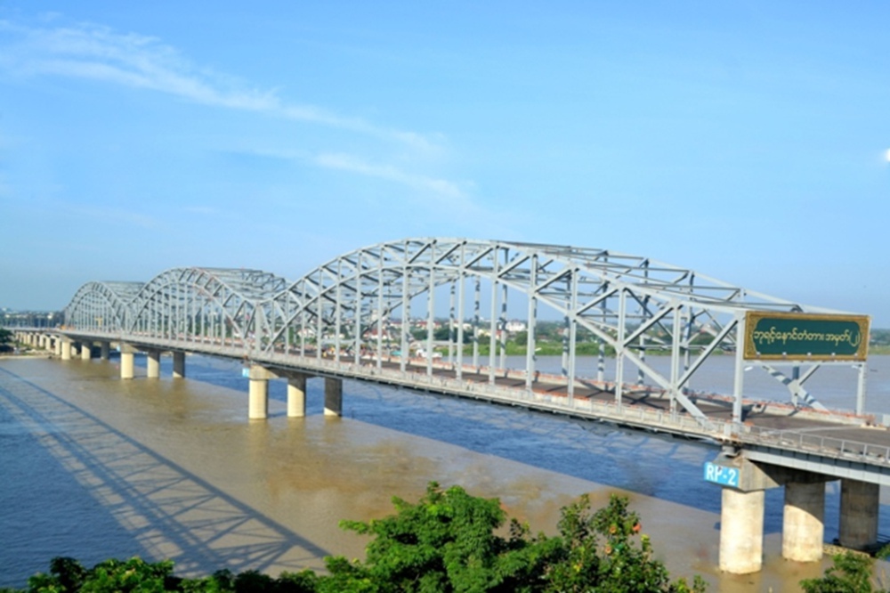 缅甸桥钢结构制作项目